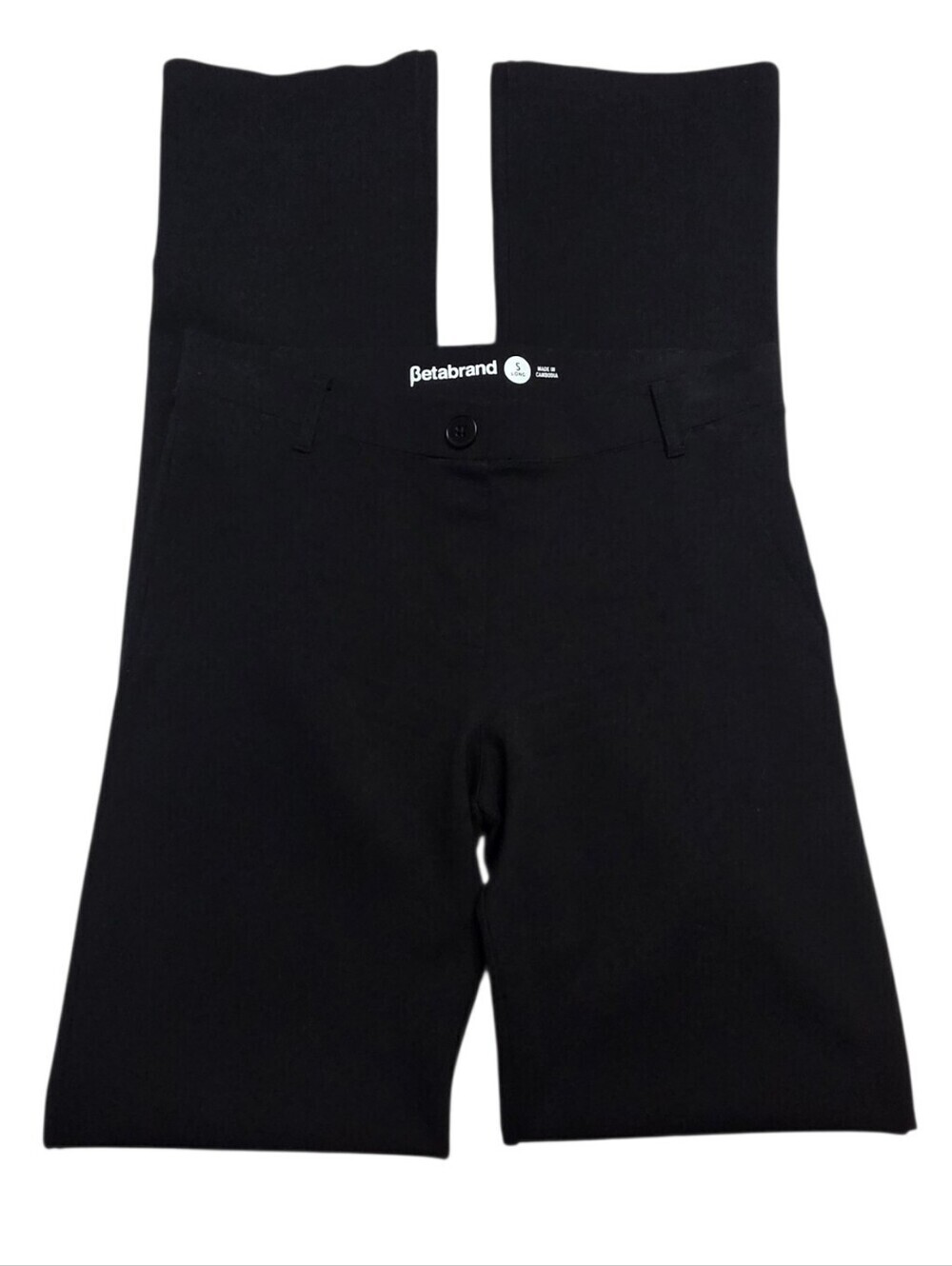 Betabrand Classic DPYP Dress Pant Yoga Pant Straight Black Small Long - Picture 6 of 10